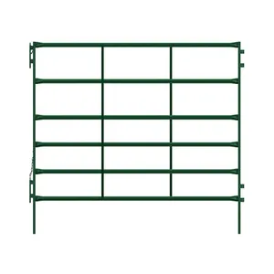 High Quality Round Tube Galvanized Cattle Corral Panels Cattle Horse Cow Sheep Fence Panels Waterproof thumbnail-3