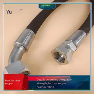 Crimped Wire Rubber Hose, High-pressure Rubber Hose for Coal Mines, for Petroleum Use, Bend-resistant, Wire-wound High-pressure Hose thumbnail-4