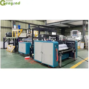LDPE LLDPE Package Food Wrapping Single Two Three Layer Co-Extruder Film Extruder Making Machine Stretch Film Machine Price thumbnail-1
