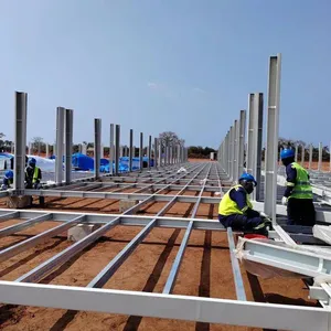 40x60 Modern Steel Structure Building Kit Warehouse Prefabricated Steel Structure Building thumbnail-1