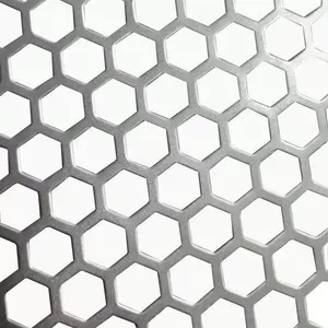 Stainless Steel Perforated Metal Mesh 2mm Hole 4mm Pitch 0.4-1.8mm Thickness thumbnail-4