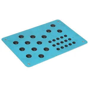 Car Alloy Wear-Resistant Anti-Slip Mat, 1-Pack, Universal Silver Car Floor Mat, Heel Scratch-Proof, Anti-Slip Carpet thumbnail-3