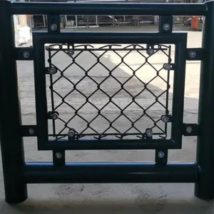 Durable PVC Coated Fencing, Suitable for Protection of Sports Fields Such as Playgrounds, Basketball Courts, Tennis Courts, and Outdoor Soccer Fields. thumbnail-2