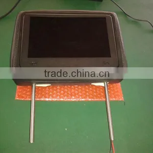 10 Inch HD Car Headrest Monitor Android Taxi Headrest Digital Signage Android Car Dvd Player Wireless 3g Digital Player thumbnail-1
