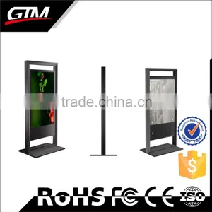 55" Floor Stand Networking Ad Player Indoor Digital Signage Advertising Screen Touch Screen Pop Display Mirror Internet Kiosk thumbnail-1