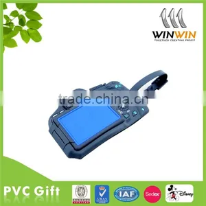 Eco-friendly Camera Shape Soft PVC Luggage Tag/new Style thumbnail-1