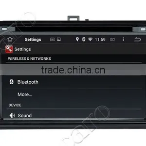 Wecaro WC-TC7019 Android 4.4.4 Car Stereo 2 Din for Toyota Corolla Audio System tv Tuner 2014 2015 thumbnail-2