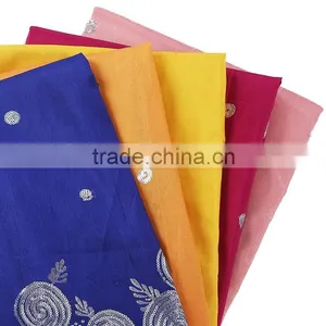 Mitaloo George Lace African Raw Silk George Fabric for Cloth and Party Dress MGP1004 thumbnail-5