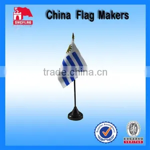 Custom Table Top Flag Stand With Plastic Pole And Base thumbnail-1