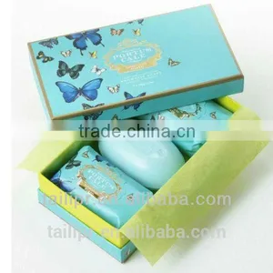 Custom Printed Folding and Falt Packed Paper Soap Box thumbnail-4