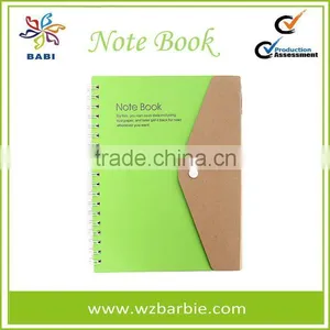Kraft Spiral Notebook With Pen And Custom Logo Printing thumbnail-2