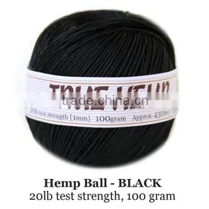 Wholesale 1mm Brown Hemp Twine Cord For Sale thumbnail-2