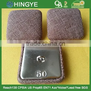 2015 New Arrival Square Shape Fabric Cover Button for Garments thumbnail-1