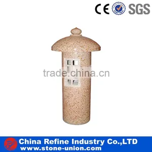 Stone Granite Lantern for Garden Outdoor Decoration thumbnail-1