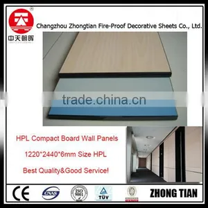 Wall Panels Hpl High Pressure Laminate Board Fireproof Board Compact Laminate Board thumbnail-1
