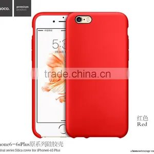 HOCO Original Series Soft Silicone Case for IPhone 6s Anti Shock TPU Full Rubber Back Cover for IPhone 6 4.7 MT-5747 thumbnail-3