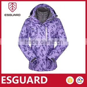 ESGUARD Women Two Pieces Waterproof Jacket thumbnail-1
