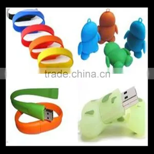 Promotional Silicon Usb Flash Disk, Bracelet Usb Flash Disk , Custom Silicon Usb Disk thumbnail-1