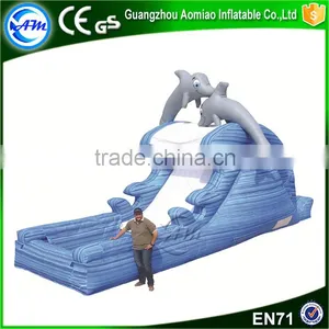 New Design Cheap Adult Size Water Slides,inflatable Shark Slide Supplier's Choice thumbnail-2