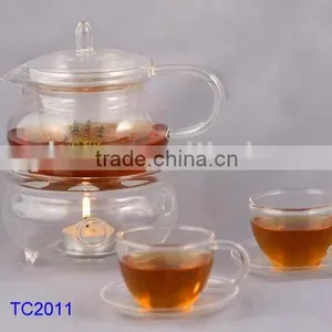 Heat Resistant Glass Teapot Cup With Infuser thumbnail-1