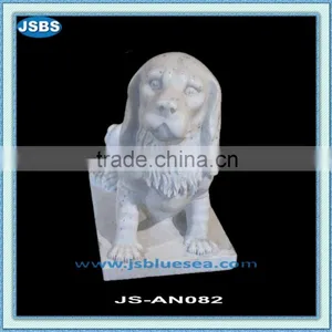 Carved Marble Dog JS-AN082 thumbnail-1