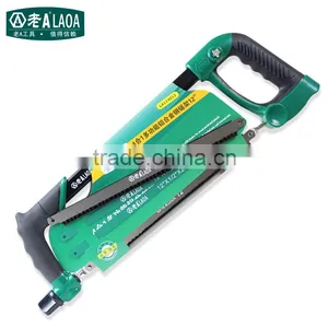 LAOA 12 Inch Light Weight Plastic Frame Alluminum Alloy Steel Hand Saw Use for Wood Steel Iron thumbnail-1