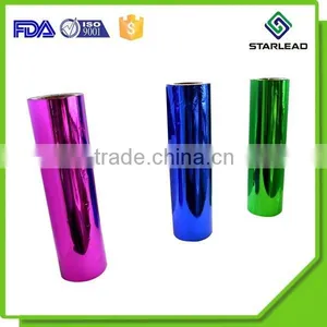 Non-fading Color Metalized Film, Colorful Metalised Solar Control Film, Colored PET Roll thumbnail-2