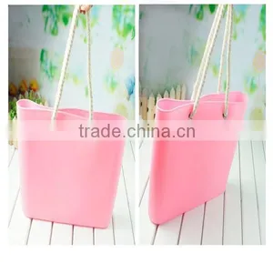 Silicone Tote Bag,Lady's Silicone Beach Bag,Gummy Tote thumbnail-2