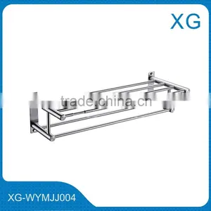 Bathroom Wall Mounted Towel Shelf/Multifunctional Towel Shelf/Stainless Steel Towel Rack Towel Shelf thumbnail-2
