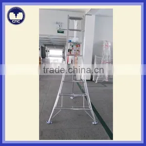 Aluminum Tripod Clips Pruning Ladder thumbnail-4