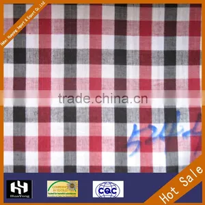 Combed Yarn Dyed Type and Check Plaid Item Type Shirt Fabric thumbnail-2