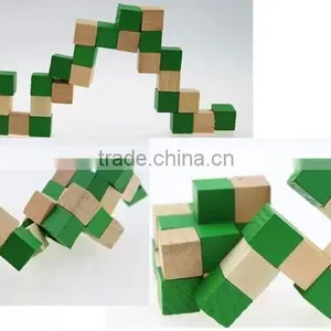 3d Block Puzzle Diy Wooden Toy,maze Ball Game Puzzle Intelligent Toy thumbnail-1