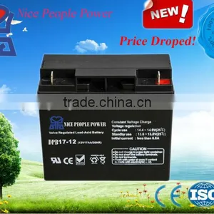 Save up 20% off Lead Acid Battery 12v17ah Maintenace Free Rechargeable Battery for Motorcycle/scooter thumbnail-1