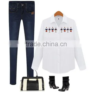 Best Selling 2015 New Style European Style Skinny Jeans, Fashion Pencil Jeans Ladies Pants,wholesale Elastic Women Jeans thumbnail-1