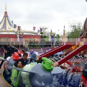 Discount Children Rides Flying Elephant for Theme Park thumbnail-4