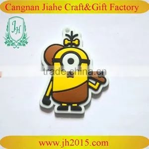Promotional Gift Cheap Custom Fashion Keychain Rubber Soft Pvc Key Chain thumbnail-3