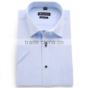 the Latest Fashion no Pocket Short Sleeve Mens Shirt 2016 thumbnail-2