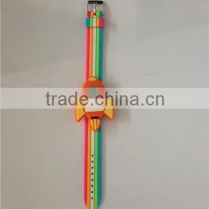 Rainbow Water Resisitant Japan Movement Watch New Unique Airplane Design thumbnail-5