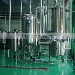 High-efficiency Vacuum Single-effect Milk Water Alcohol Juice Evaporator /Distiller thumbnail-1
