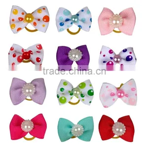 Wholesale Small Dog Hair Bows Dog Grooming Bows thumbnail-1