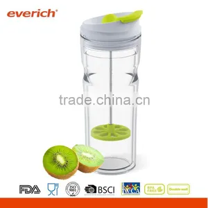 16oz Double Wall Tritan Tumbler With Filp Lid and Coffee Press thumbnail-2