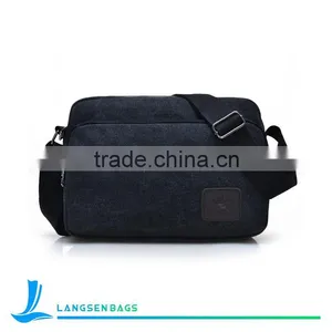2016 Wholesale Canvas Messenger Bag Shoulder Bag thumbnail-1