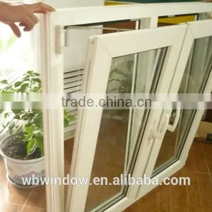 European Style of PVC/UPVC Tilt and Turn Glass Window ,PVC/UPVC Windows and Doors thumbnail-1