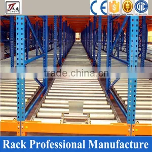 Industrial Warehouse Gravity Pallet Rack Flow Racking Shelving thumbnail-1