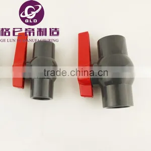 Hot Selling Common Plastic PVC Compact Ball Valve Factory Price thumbnail-1