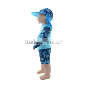 2015 Hot Sale Alva Rash Guards Wholesale UPF 50+ Clothes With Sun Protection Baby Suit thumbnail-3
