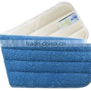 Sinland Deep Clean Mop Head Mops Refill Mop Replacement Pads WET Mops Refill 13cmx45cm Blue thumbnail-2