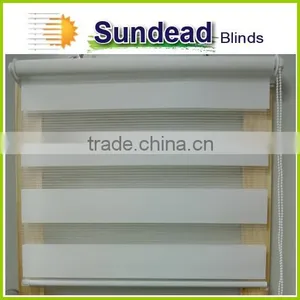 18 mm ,28mm, 38mm Zebra Blinds Doppelrollos Day and Night Curtain Hot Sales Zebra Roller Blind Fabric thumbnail-1