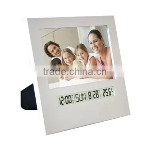 Home Decor Desk Photo Frame Digital Alarm Clock thumbnail-1