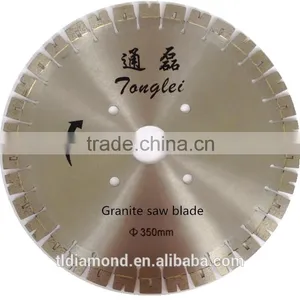 350mm/14" U Teeth Great Sharpness Diamond Saw Blade for Granite thumbnail-1